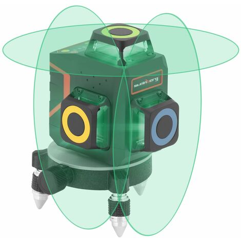 Niveau laser avec étui de rangement, mini trépied et télécommande 15-30 m autonivelant laser niveau niveau laser professionnel laser de niveau