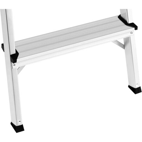 Marchepied Pliable Johgee Aluminium - 150kg Charge - 47x30x23cm - Antidérapant - Pour Caravane