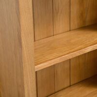 Étagère armoire meuble design bibliothèque 180 cm bois de chêne massif