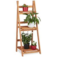 Escalier étagère meuble pour plantes bois 107 cm