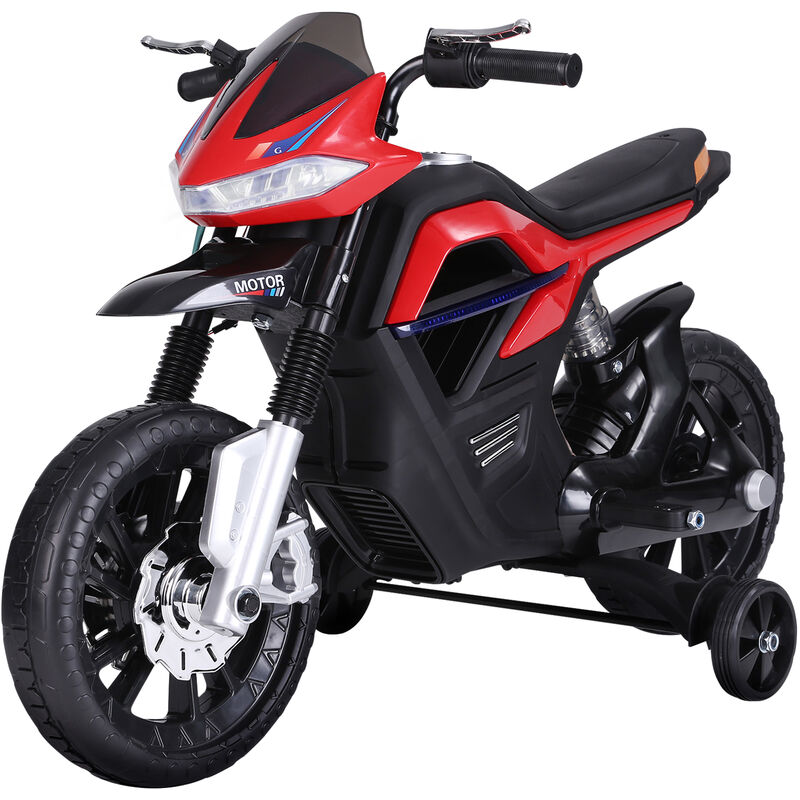 HOMCOM Kindermotorrad Kinder-Elektromotorrad Elektro-Motorrad für