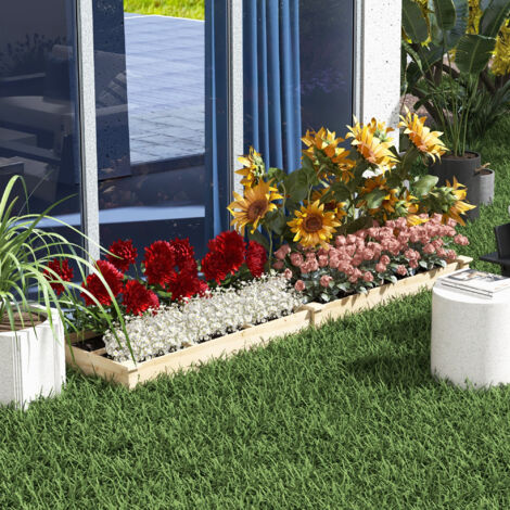 Willood Hochbeet Aus Cortenstahl – 960x50x36 Cm, Wetterfest, Viel Platz Für Gemüse & Blumen Auf Balkon & Garten