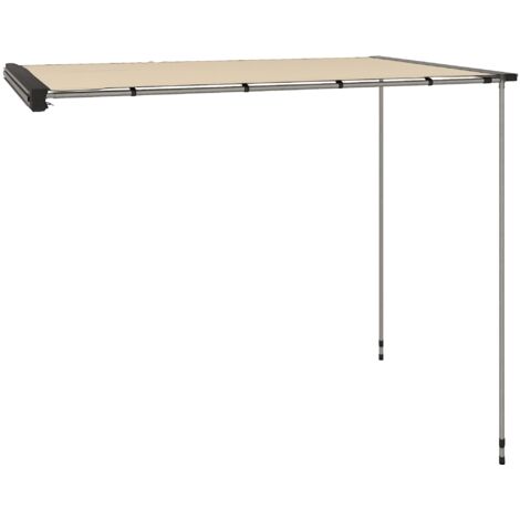 Outsunny Auto Markise 160 x 250 cm ausziehbar Wasserdicht Sonnensegel mit Keder UV-Schutz Dachzelt Vorzelt Auto Sonnenschutz für Camper Wohnwagen SUV Wohnmobil Outdoor
