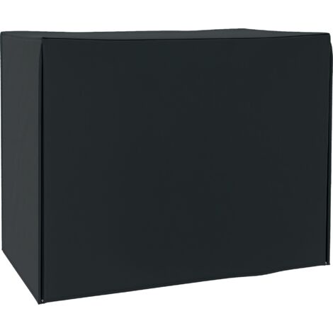 Outsunny Hollywoodschaukel Abdeckung, Wasserfest Schutzhülle für Gartenschaukel, Winddicht UV-Beständig Abdeckhaube mit UV-Schutz, Oxford, 220 x 125 x 172 cm Schwarz (1/5)