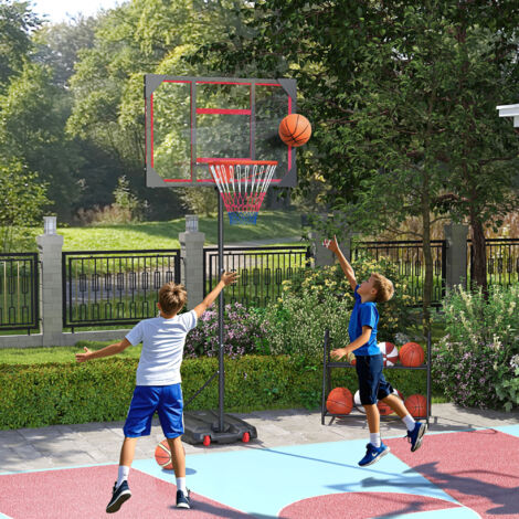 AIYAPLAY Kinder-Basketballkorb, Outdoor-Basketballkorb für Kinder, 210