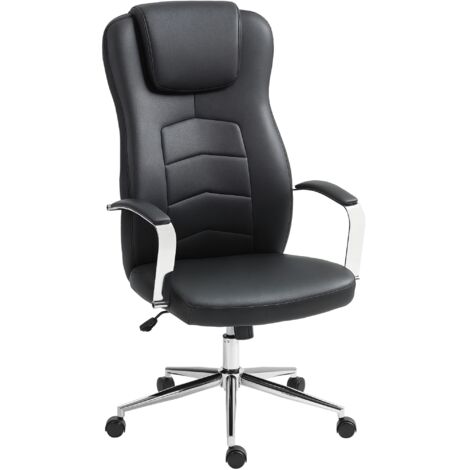 HOMCOM Bürostuhl Mit Liegefunktion - Höhenverstellbar Bis 120kg