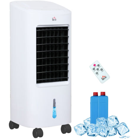 HOMCOM Luftkühler Mit Wasserkühlung & Fernbedienung
