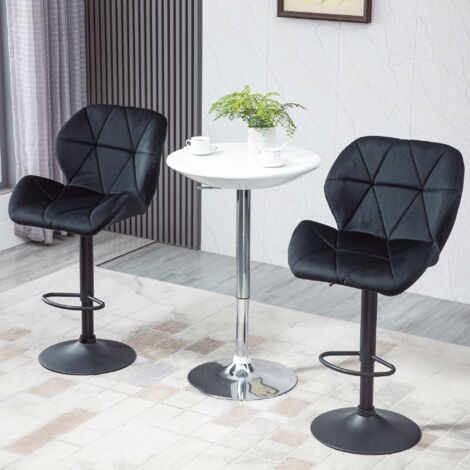 Produktbild von Cooleben Drehbare Barhocker 2er Set, 360° Drehbare Barhocker