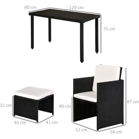 Outsunny cube set sales