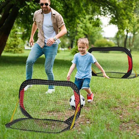 Fußballtore 2er Set Minitore Faltbar für den Garten