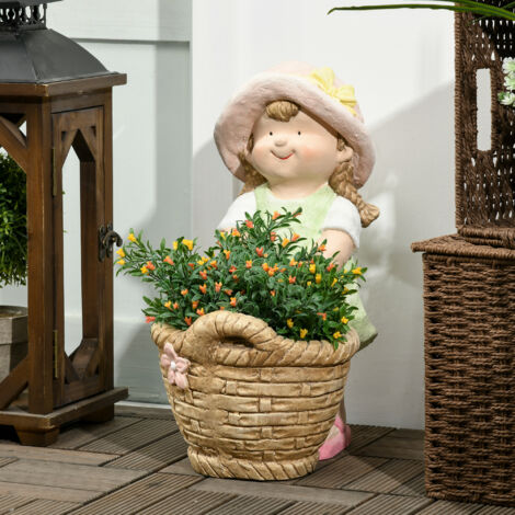 Metall-Agaven-Skulptur – Rustikale Gartendeko, Handbemalt, Witterungsbeständig