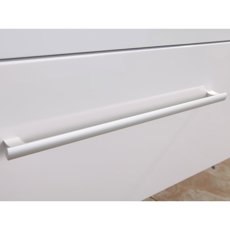 Mobile Bagno Bianco 150 cm Lavabo Incluso – White Cardellino