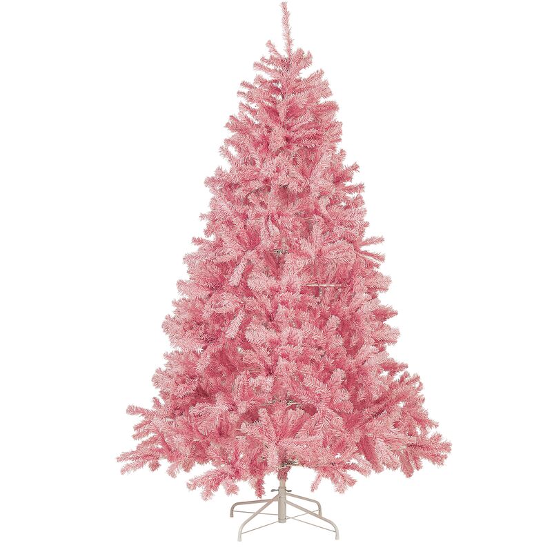 Árbol de Navidad rosa 210 cm FARNHAM