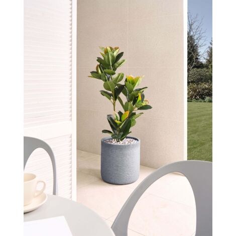 Kadax Supporto Per Vaso Per Piante In Acciaio Resistente Alle Intemperie Nero 33 X 33 X 67 Cm 83765061
