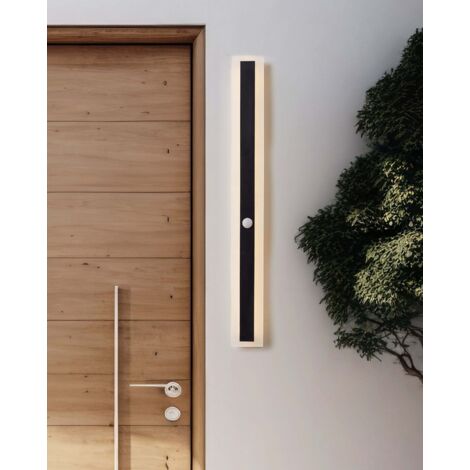 Lámpara De Pared LED Negra MARIATO