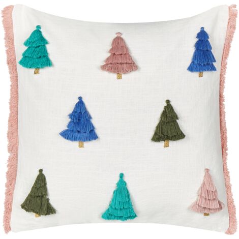 Funda Cojin Navidad 40x40 Fundas De Cojín Decorativas Navideñas De 45 X 45 Cm Para Sofá, Salón, Cama, Exterior, Juego De 4, Decoración Invernal, Diseño De Ciervo, Funda De Almo | Leroy