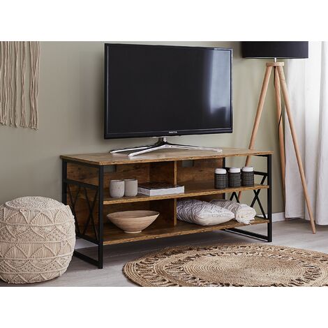 Muebles modernos de Mantel con armario de madera Soporte de TV con