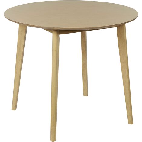 Mesa de comedor extensible de madera maciza, mesa de comedor para 6-8  pulgadas, mesa de comedor de esquina redonda para cocina, comedor y sala de