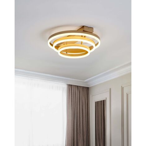 GBLY Lámpara De Techo LED - Lámpara De Salón Regulable De Diseño Moderno De 40 Cm, Lámpara De