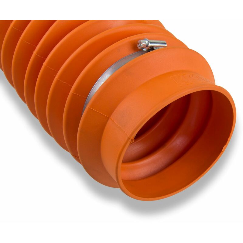 Anschlussrohr / Adapter Für Dachlüfter & Entlüftersteine, Flexibel, Ø 80–150 Mm, Bis 6 M Lang – Aus PP