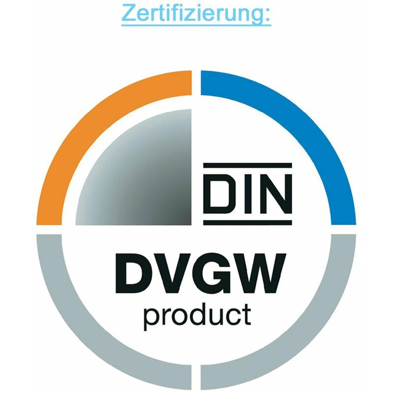 Rohr Winkel Verschraubung 3/4 Zoll IG/AG DN20 Temperguss Fitting verzinkt