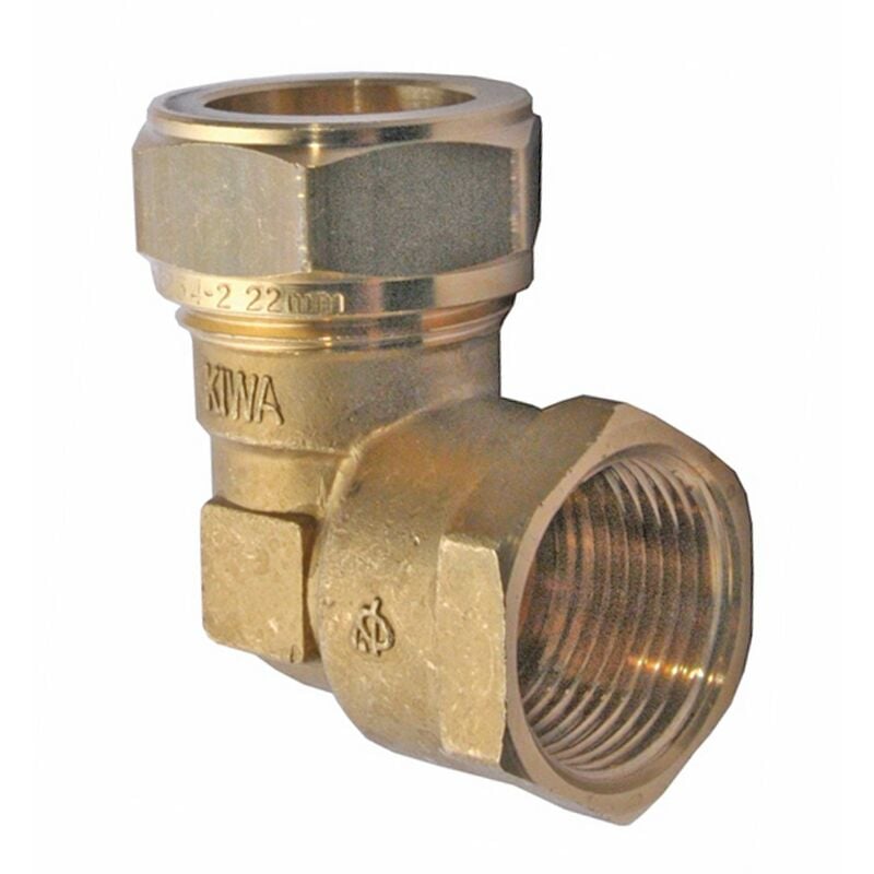 Messing Klemmverschraubung 15x15 Mm - Kupplung Für Kupferrohre In Sanitärinstallation