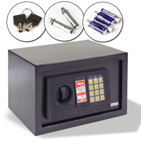 Möbeltresor Wandtresor Tresor Safe Wandsafe Geldschrank Digital 12L 31x20x20cm