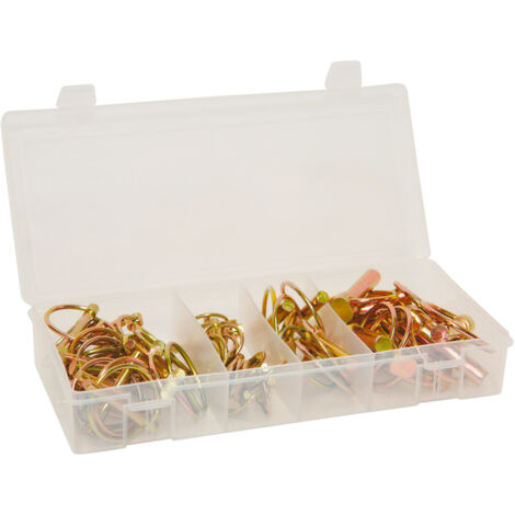 Klappstecker / Federstecker Set 50-teilig