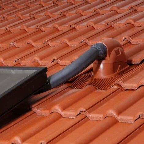 Klöber Venduct DUO Solardurchführung - Universelle Dachdurchführung Für Solarleitungen