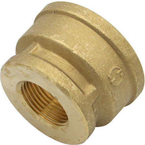 Messing Fitting Reduziermuffe 1" x 2" Zoll Übergangsmuffe Reduzierung