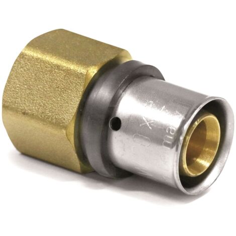 Pressfitting Übergang 32x3 mm - 1 1/4 Zoll IG TH Kontur Verbundrohr