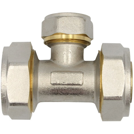 Klemmring Schraubfitting T-Stück 32x20x32 mm reduziert Verbundrohr (1/5)