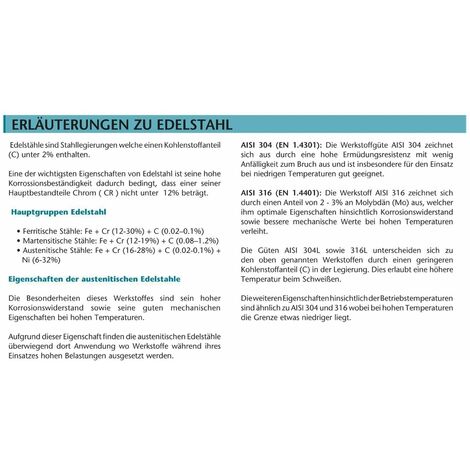 Edelstahl Fitting Reduziernippel 1" x 1/2" Zoll Übergangsnippel