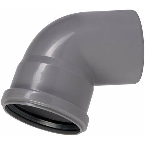 Produktbild von KG-Rohr Bogen DN 200 – 87° Winkel, PVC-U, SN 4, Orangebraun, Für Abwasser & Schacht, Nach DIN EN 13476-2
