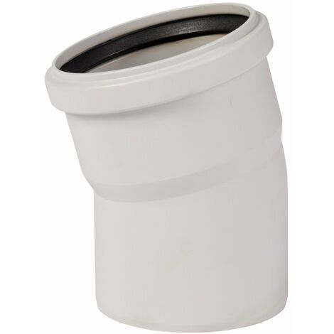 Skolan dB Safe Bogen DN58/15° schallgedämmtes Abwasserrohr