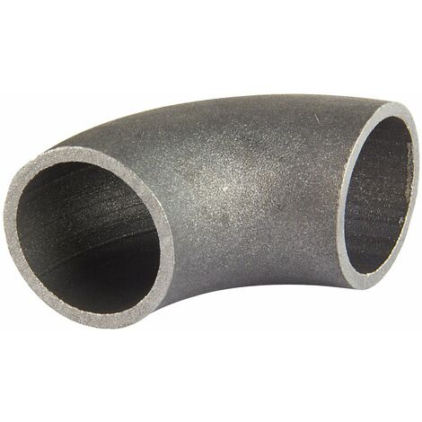 Schweissbogen 3/4 Zoll 26,9mm 90° kurz DN20 Rohrbogen schwarz (1/5)