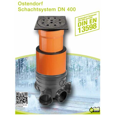KG Steigrohr DN 400 500mm Schachtrohr Abwasserschacht Kontrollschacht