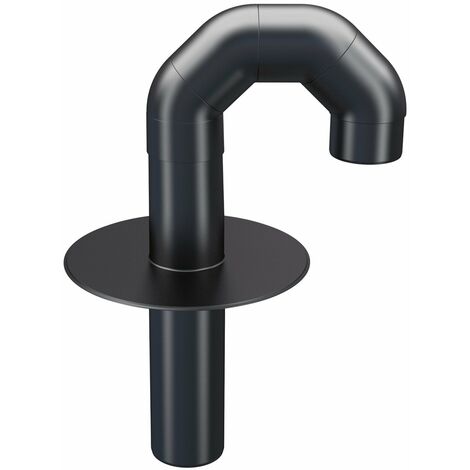 Klöber Flavent Flachdach Durchführungs-Set DN 100 PVC Anschluss