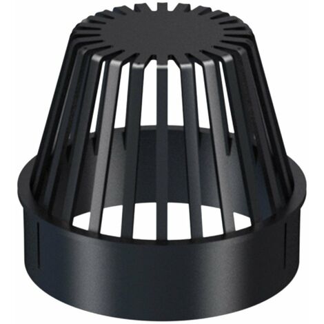 Klöber Flavent Flachdach Laubfang DN 70 Hart PVC für Dachablauf