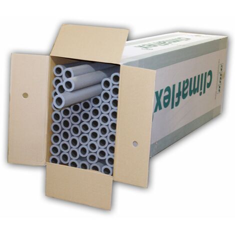 NMC 55m Rohrisolierung 35mm x 13mm 100cm 1m PE Schaum Isolierschlauch