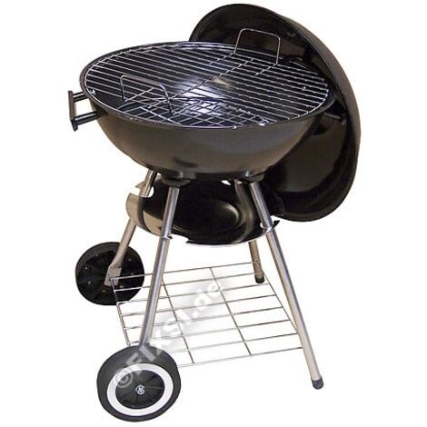 Kugelgrill 17 Zoll Granada Holzkohlegrill Standgrill Grill BBQ Camping Holzkohle (1/2)