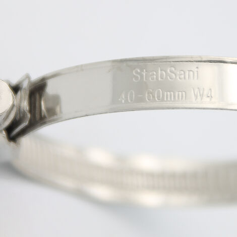 Schlauchschelle Klemmbereich - 12-22 mm Edelstahl V4A