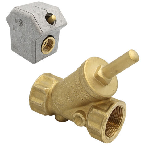 Rückflussverhinderer Muffenanschluss mit Dämmschale 1/2" - 1 1/4"