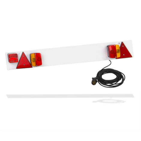 Anhängerbeleuchtung 122cm 7-pol 12V Rückleuchten Rücklicht Lichtleiste Anhänger (1/5)
