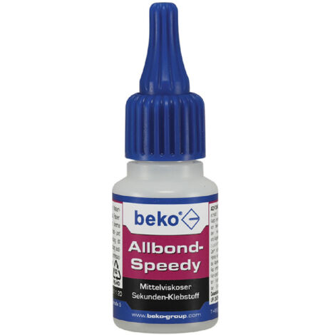 Allbond-Speedy 20g Mittelviskoser Sekundenklebstoff beko 261 1 20 (1/5)