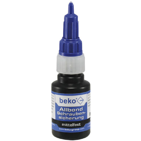 Allbond Schraubensicherung mittelfest - anaerober Klebstoff blau beko (1/5)
