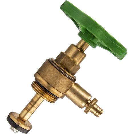 Oberteil für Freistromventil mit Entleerung G 3/4" - G 1 1/4"