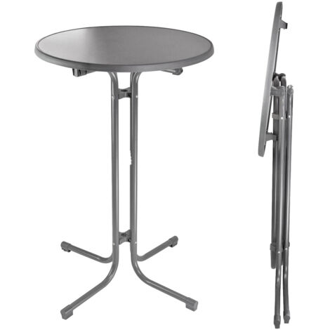 Stehtisch Bistrotisch Treviso klappbar Anthrazit Gartentisch Partytisch (1/5)