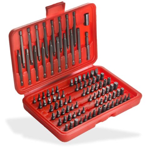 Spezial Bit Set Satz 98 teilig Bits Bitsatz Bitset Bitbox Bitsortiment Bitkoffer (1/4)