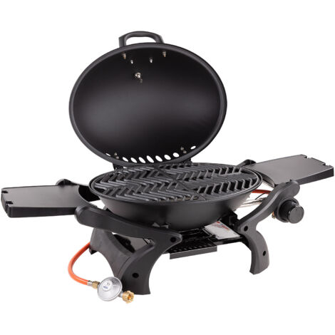 Tisch Gasgrill Calabria Gas Tischgrill Grill BBQ 3,5 kW Grillfläche 48x36 cm (1/5)